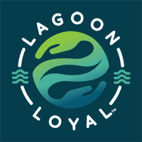 Lagoon Loyal Logo - reverse