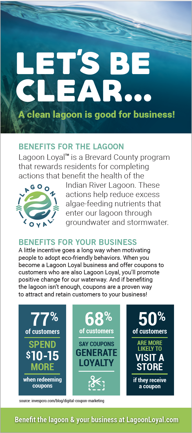 We are a Lagoon Loyal business flyer